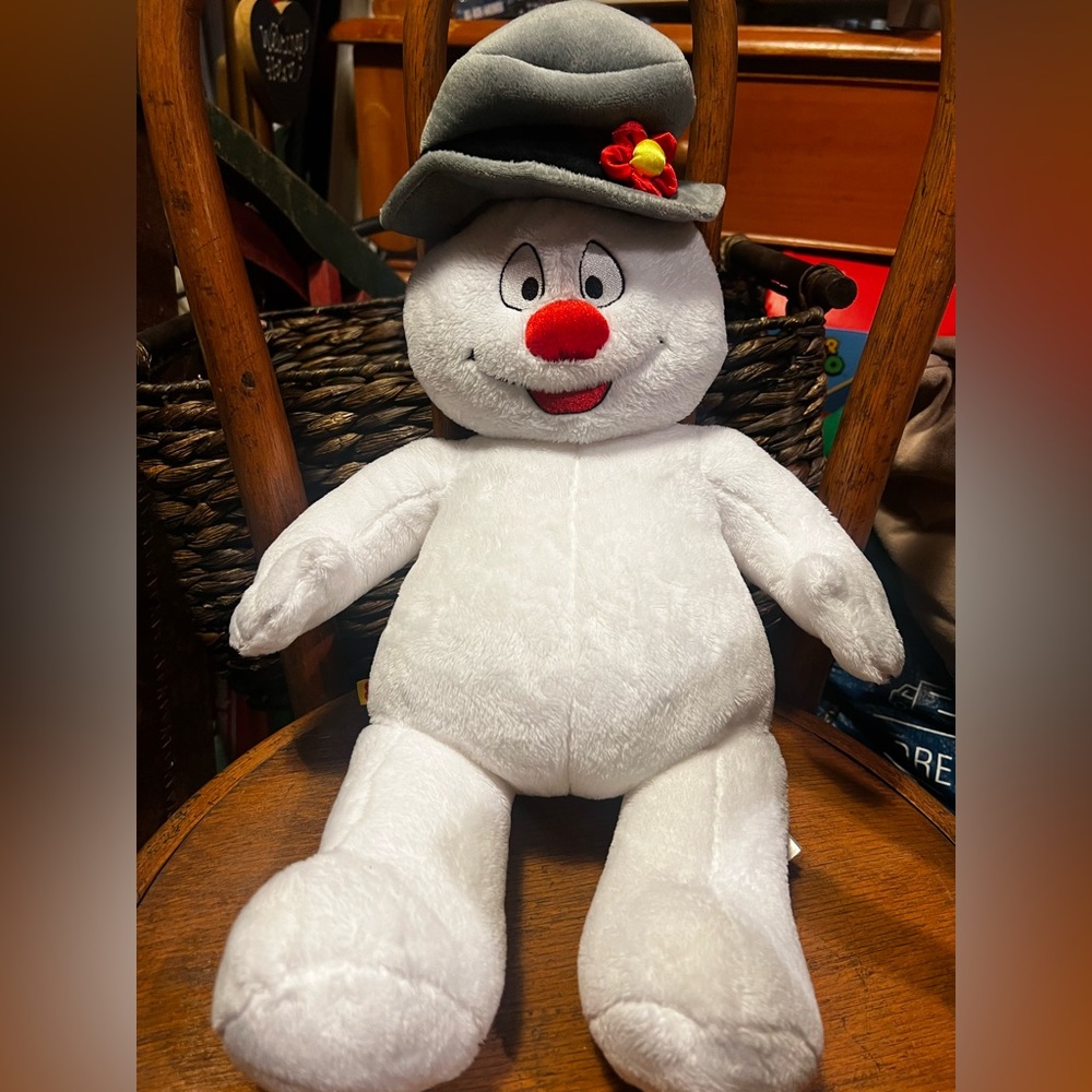 Frosty the Snowman Build A Bear Plush Toy 20”